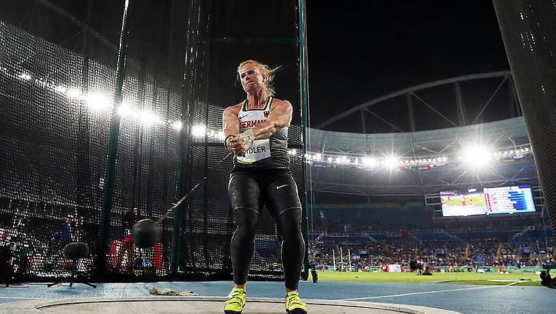 Betty Heidler: Der letzte große Auftritt einer großen Sportlerin. Betty Heidler: Der letzte große Auftritt einer großen Sportlerin.