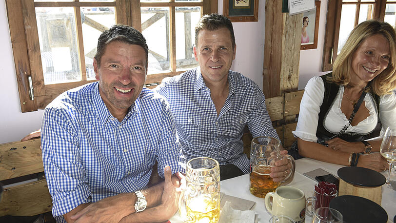 Kasper Rorsted (Adidas) und Oliver Bierhoff
