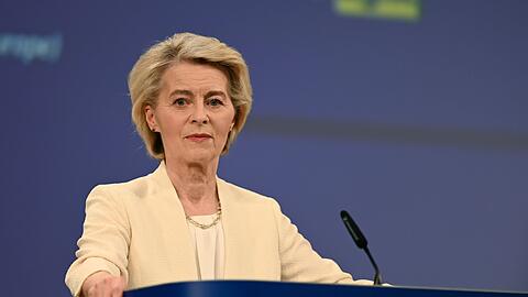 Für Kommissionschefin Ursula von der Leyen endete der Zwischenfall glimpflich. (Archivbild)
