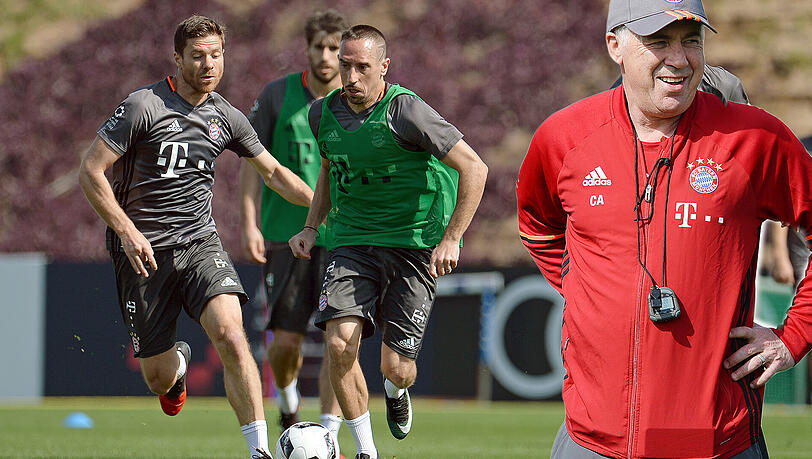 Carlo Ancelotti und der FC Bayern steuern auf die heiße Saisonphase zu. Carlo Ancelotti und der FC Bayern steuern auf die heiße Saisonphase zu.