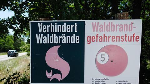 Die Europäische Kommission blickt mit Sorge auf die diesjährige Waldbrandsaison. Hier im sächsischen Wellaune ist die Waldbrandgefahrenstufe sehr hoch.