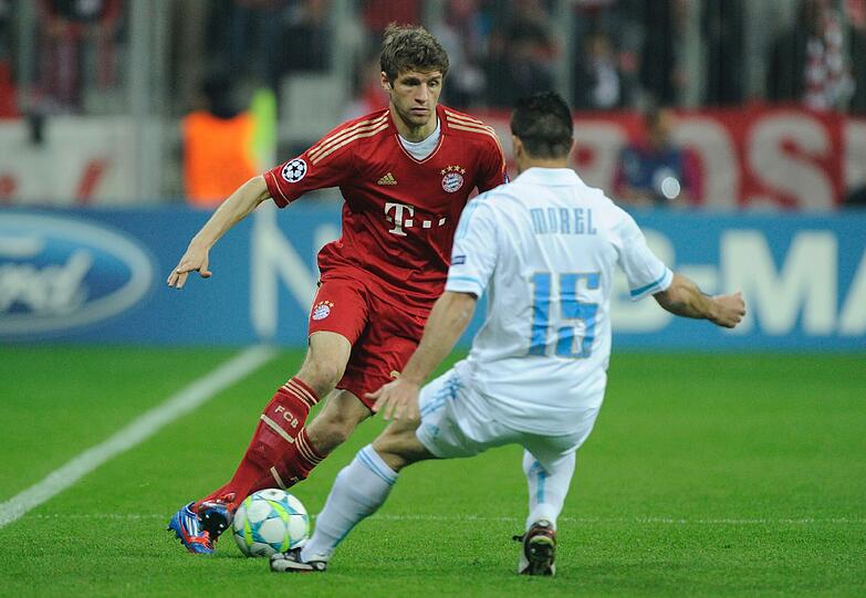 Bayern gegen Marseille - die Bilder des Spiels.