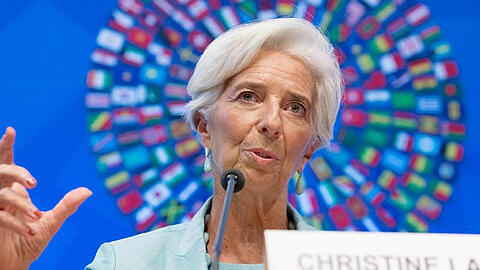 IWF-Direktorin Christine Lagarde.