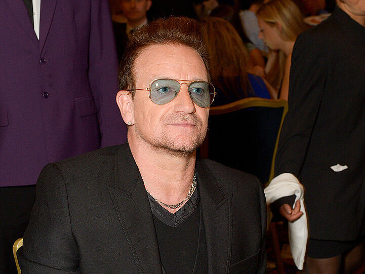 Kam mit dem Schrecken davon: Bono von U2