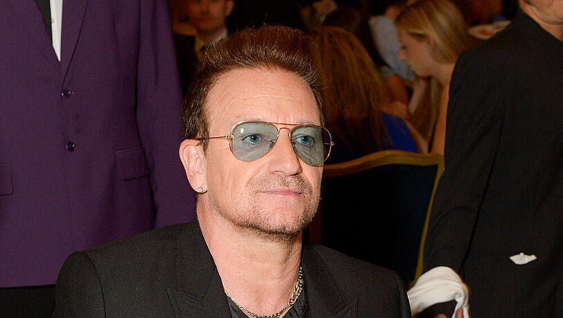 Kam mit dem Schrecken davon: Bono von U2 Kam mit dem Schrecken davon: Bono von U2