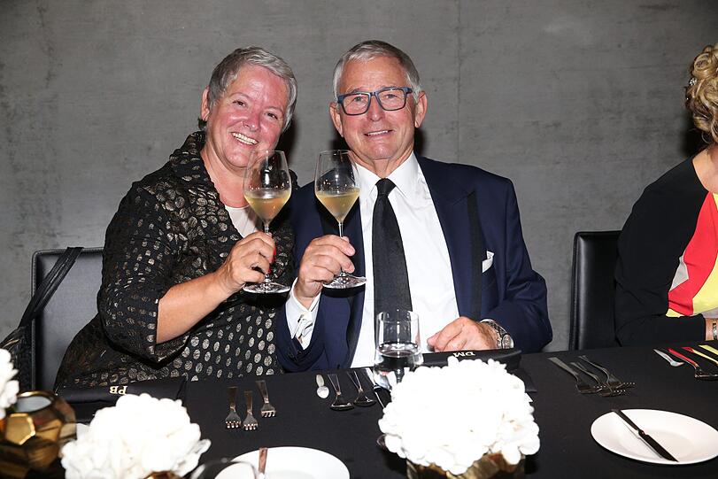 Somelier Paula Bosch und Dieter Mittelsdorf