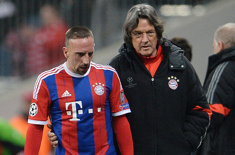Humpelte gegen Donezk vom Feld und muss gegen Bremen passen: Bayerns Flügelflitzer Franck Ribéry.