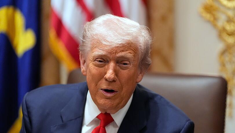 US-Präsident Donald Trump will die Hamas entwaffnet sehen - notfalls mit Gewalt.