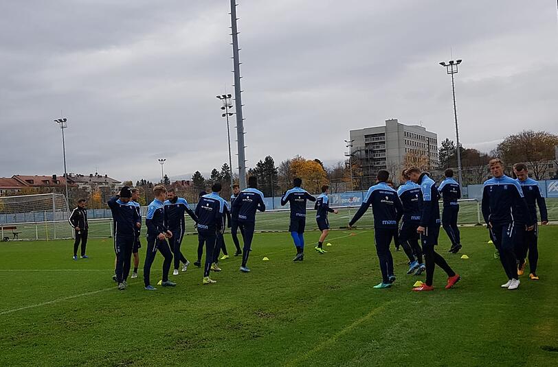 Am Mittwoch leitete der bisherige Co-Trainer Oliver Beer das Training der Löwen.