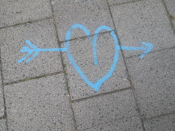 Ein Herz braucht keine Worte.