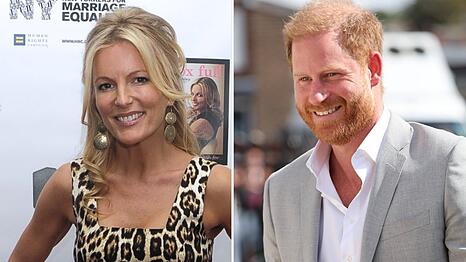 Catherine Ommanney neben Prinz Harry.