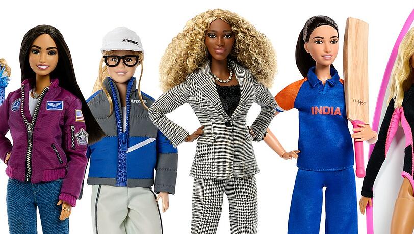 Helene Fischer als Barbypuppe - in einem typischen B&uuml;hnenoutfit. (Handout)