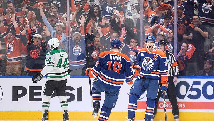 Die Oilers übernehmen in der Serie das Kommando.