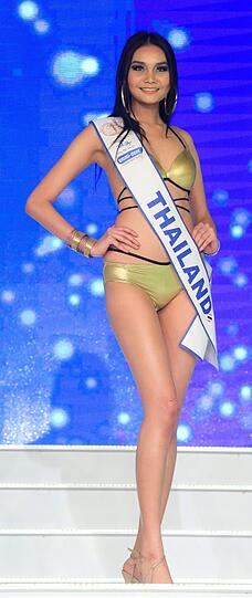 Die Thailänderin Patraporn Wang gewinnt den Schönheitswettbewerb "Miss Intercontinental 2014"