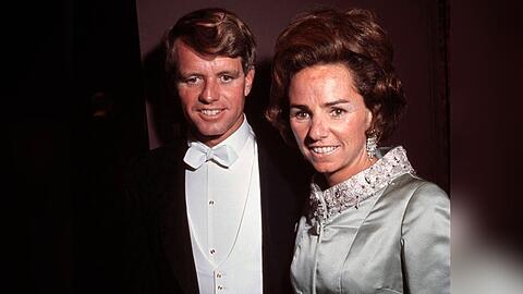Robert F. Kennedy und Ethel Kennedy 1966 im Metropolitan Opera House.