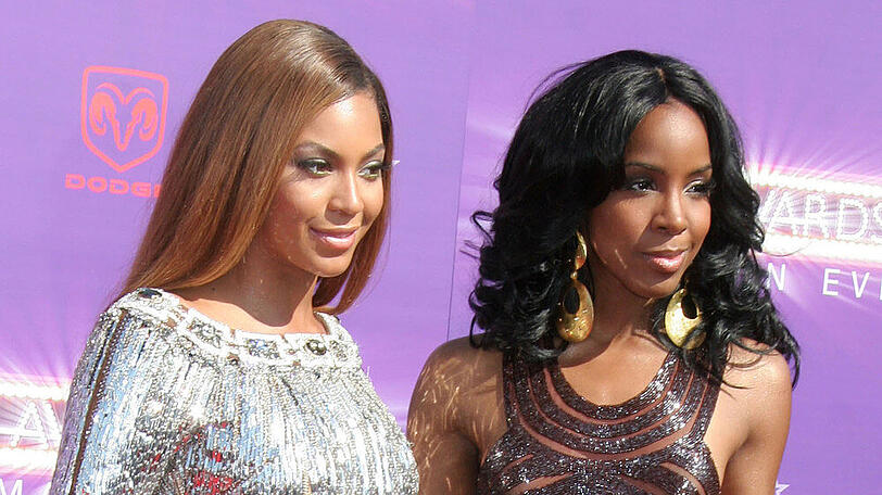 Beyoncé (links) und Kelly Rowland sangen von 1993 bis 2006 zusammen bei Destiny's Child.