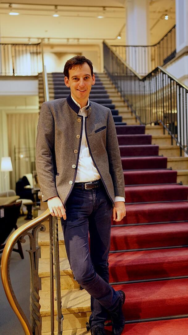 Matthias Böhmler im Einrichtungshaus Böhmler (Tal 11). Matthias Böhmler im Einrichtungshaus Böhmler (Tal 11).