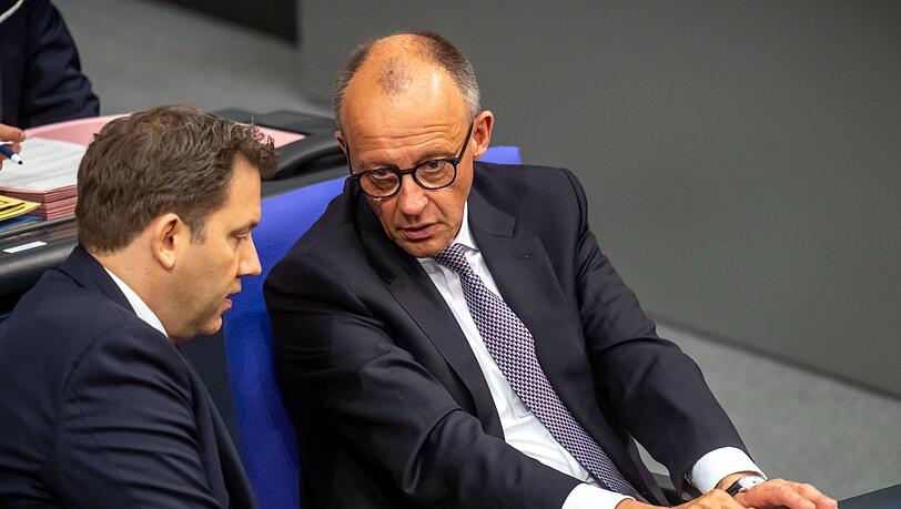 Für diese beiden wird der Koalitionsausschuss besonders wichtig: Lars Klingbeil und Friedrich Merz.