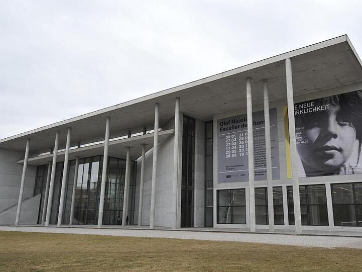 Die Pinakothek der Moderne in München. Foto: Andreas Gebert/Archiv