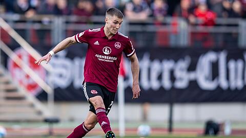 Nürnbergs Kilian Fischer in Aktion.