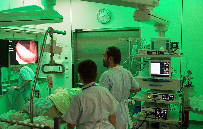 Das gründe LED-Licht ist weniger anstrengend für die Augen.