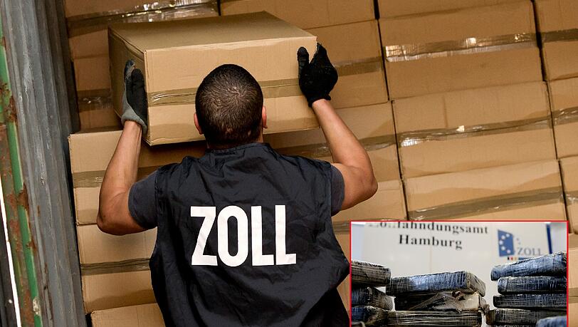 Hamburger Zollfahnder haben in einem Container aus Ecuador 80 Kilo schwarzes Kokain gefunden (Symbolbild) Hamburger Zollfahnder haben in einem Container aus Ecuador 80 Kilo schwarzes Kokain gefunden (Symbolbild)