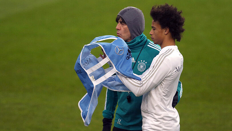 "Wir sehen bei ihm enormes Potenzial. Ich denke, dass er den Sprung zu uns relativ schnell bewältigen kann", sagt Bundestrainer Joachim Löw über Leroy Sané.