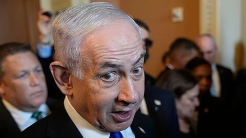 Israels Premier Netanjahu besteht auf einer Zerschlagung der Hamas.