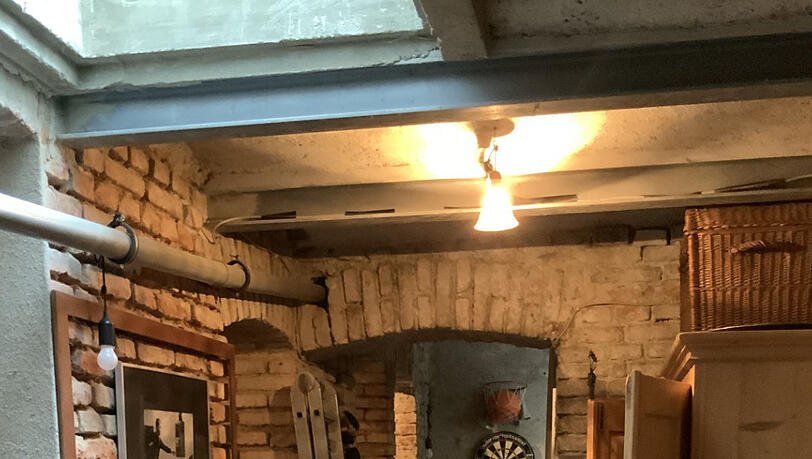 Der Keller aus dem Jahr 1895 steht unter Denkmalschutz. Der Keller aus dem Jahr 1895 steht unter Denkmalschutz.