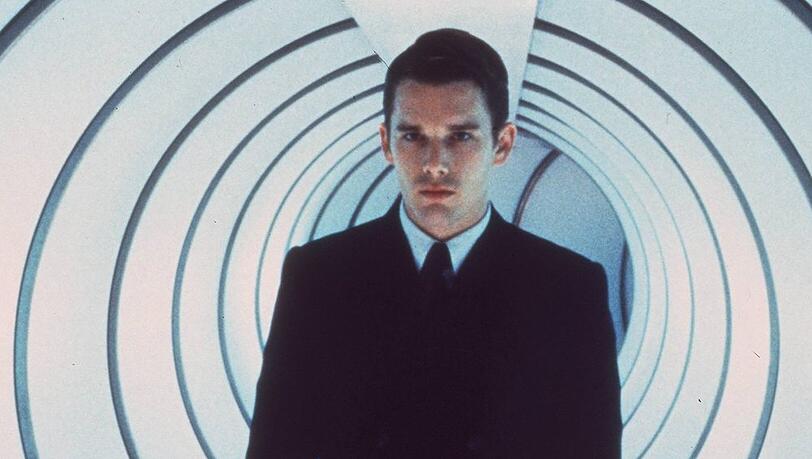 Ethan Hawke spielte in "Gattaca" aus dem Jahr 1997 die Hauptrolle. Ethan Hawke spielte in "Gattaca" aus dem Jahr 1997 die Hauptrolle.