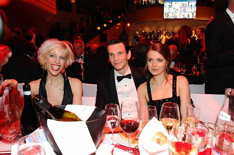 Katja Eichinger, Sabin Tambrea und Alice Dwyer
