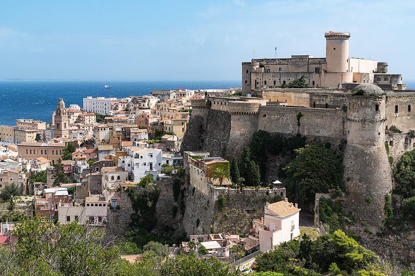 Das Kastell von Gaeta.