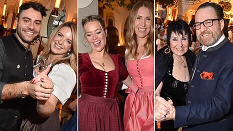 F&uuml;r den "Tanz in Tracht" im Donisl haben sich die Promis in Schale geworfen.