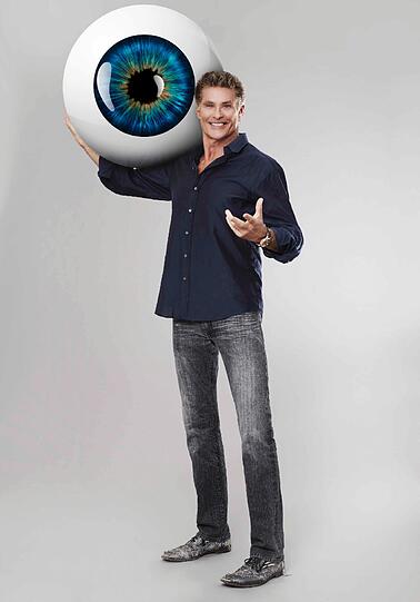 Der mittlerweile 61-Jährige wurde durch Serien wie "Baywatch" oder "Knight Rider" zum Weltstar. In Deutschland erlangte er als selbsternannter "Wegbereiter der Wiedervereinigung" Kultstatus. Aber wer sind die anderen Promis neben David "The Hoff" Hasselhoff?