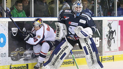 Setzte sich in Straubing durch: Meister EHC Red Bull München.
