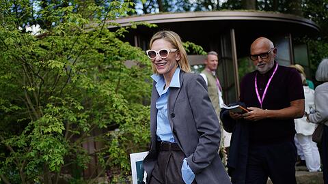 Unter den Gästen ist auch Schauspielerin Cate Blanchett.