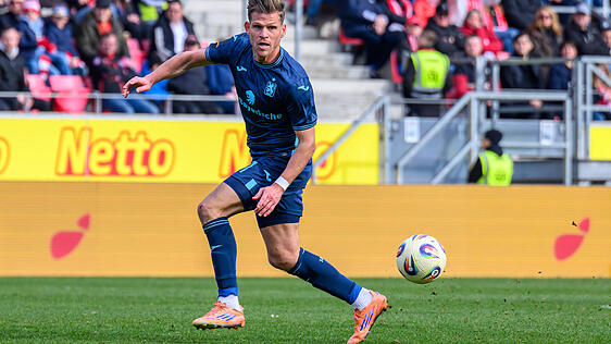 Florian Niederlechner wurde im Toto-Pokal-Halbfinale eingewechselt.