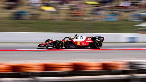 Beim Grand Prix in Barcelona holte Lewis Hamilton am 14. Juni seinen ersten Ferrari-Sieg.