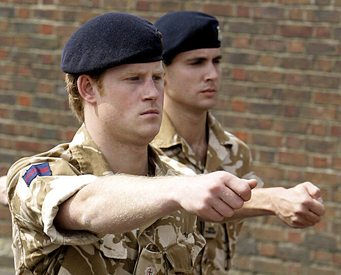 Prinz Harry verlässt die Royal Army.