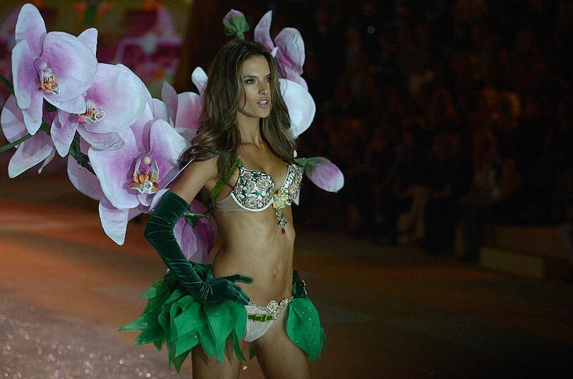 Knappe Höschen, jede Menge Haut und Show-Elemente vom Allerfeinsten: Das war die Victoria's Secret Show 2012 am Mittwoch in New York City. Top-Models wie Izabel Goulart, Lindsay Ellingson, Miranda Kerr, Adriana Lima, Doutzen Kroes und Candice Swanepoel geizten für das begehrteste Unterwäsche label der Welt nicht mit ihren weiblichen Reizen. Das ließen sich auch zahlreiche Promis nicht entgehen. Hier gibt's die sexy Bilder - aber Vorsicht: Es wird heiß...