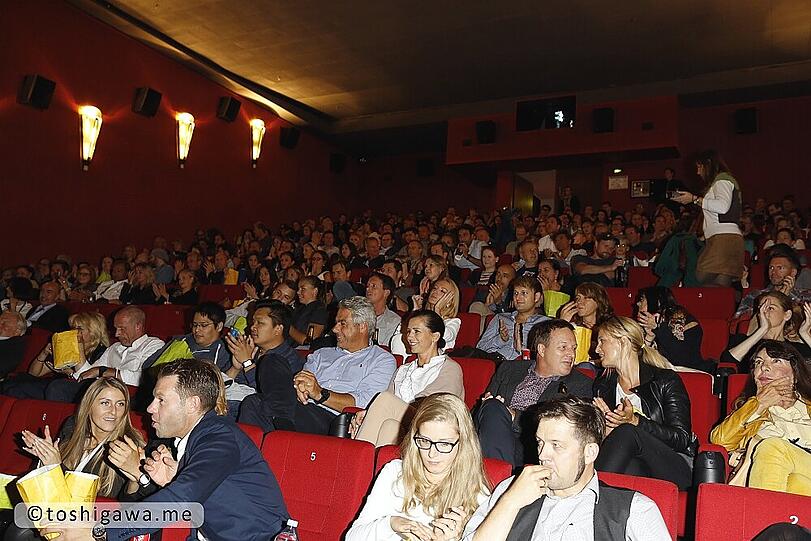 Volles Haus bei der "Hercules"-Premiere im Cinemaxx München.