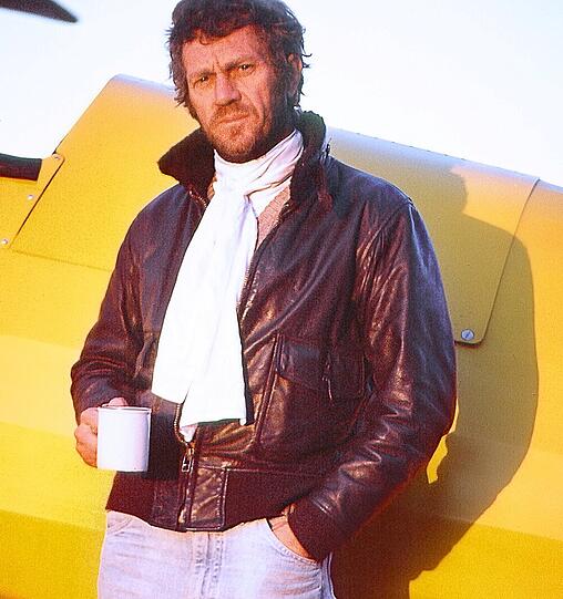 Der amerikanische Schauspieler Steve McQueen (1930-1980).