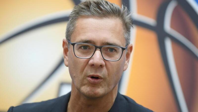 Gunnar Wöbke, Geschäftsführer der Fraport Skyliners. Gunnar Wöbke, Geschäftsführer der Fraport Skyliners.