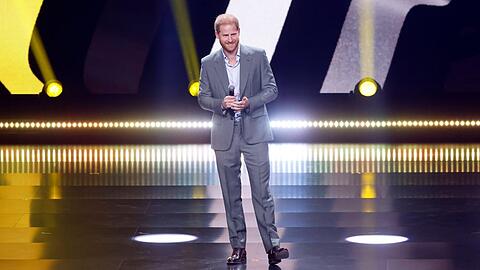Prinz Harry bei der Eröffnung der Invictus Games in Düsseldorf.