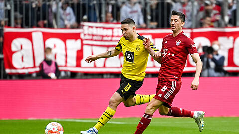 In der Allianz Arena und bei FC-Bayern-Trainer Thomas Tuchel kein Unbekannter: Raphael Guerreiro steht beim Rekordmeister auf der Wunschliste.