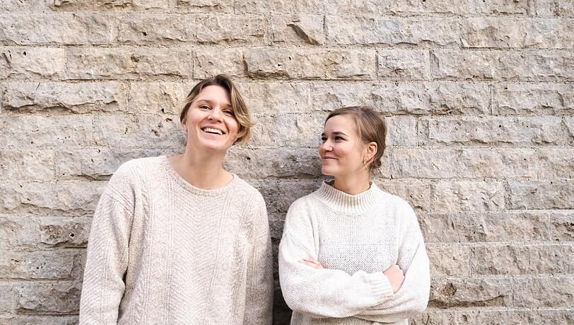 Die Gründerinnen von "Plan B" Anni Klostermeier (r.) und Magdalena Schwarzwald aus Regensburg.