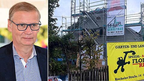 G&uuml;nther Jauch hat mit den Bauma&szlig;nahmen an Loriots Villa am Starnberger See begonnen.