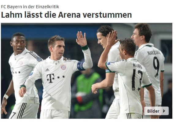 SZ-Online hat einen Lahm gesehen, der die Arena verstummen ließ.