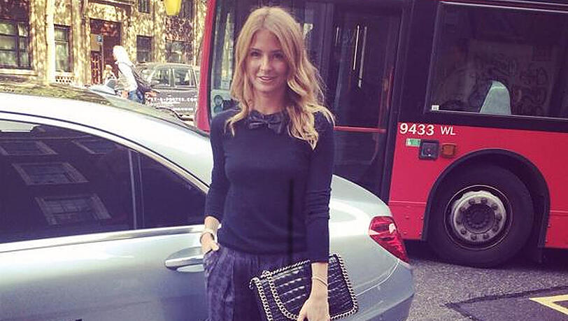 Millie Mackintosh auf dem Weg zur Londoner Fashion Week Millie Mackintosh auf dem Weg zur Londoner Fashion Week