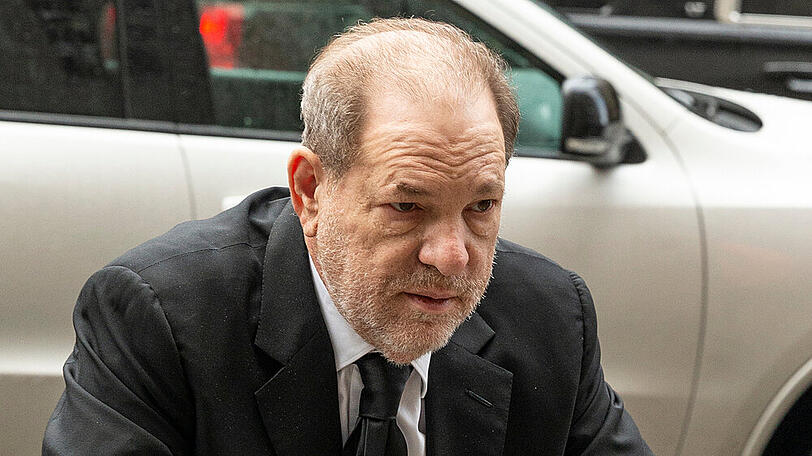 Harvey Weinstein vor einem Gerichtstermin im Januar 2020